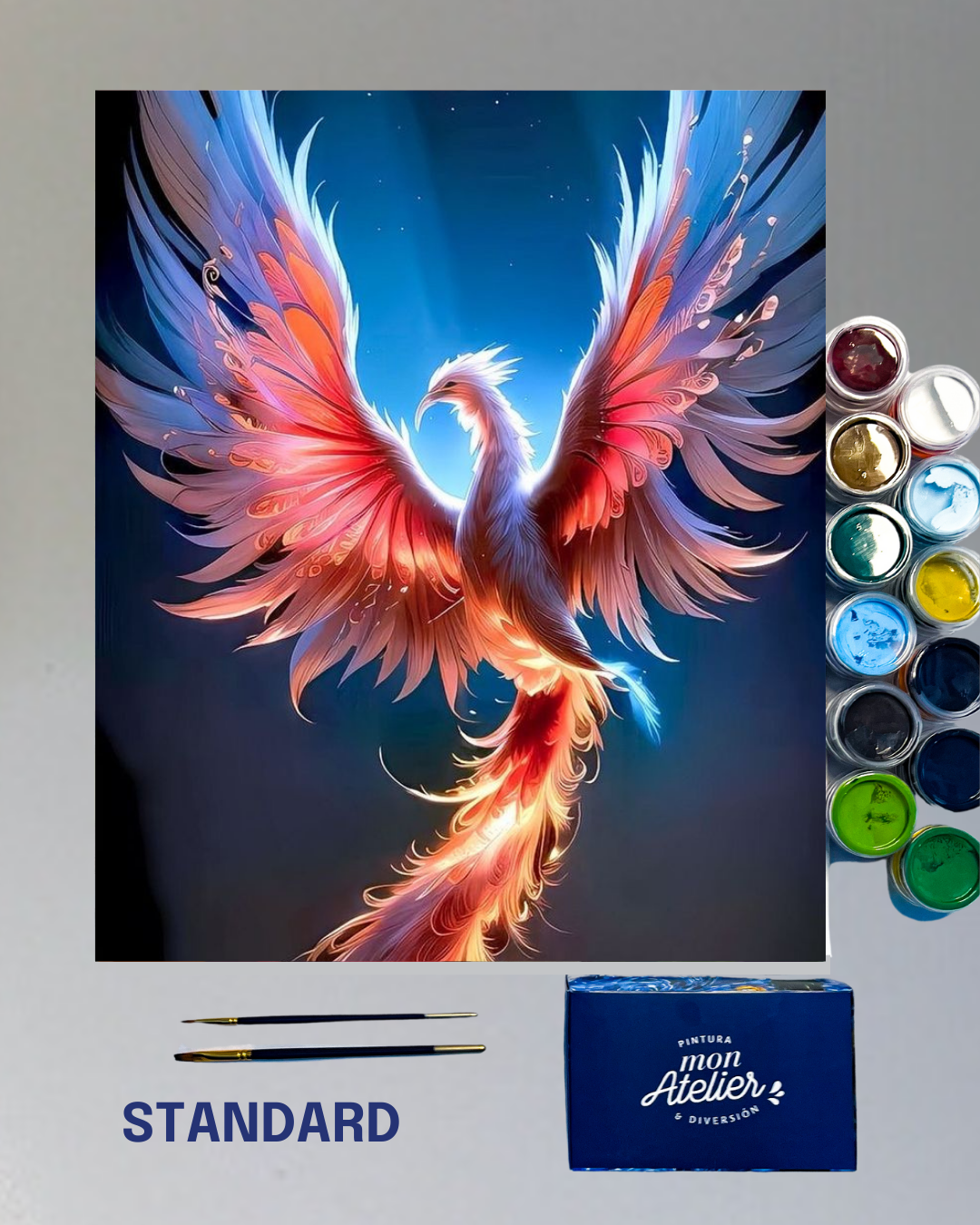 PINTURA POR NÚMERO - FENIX