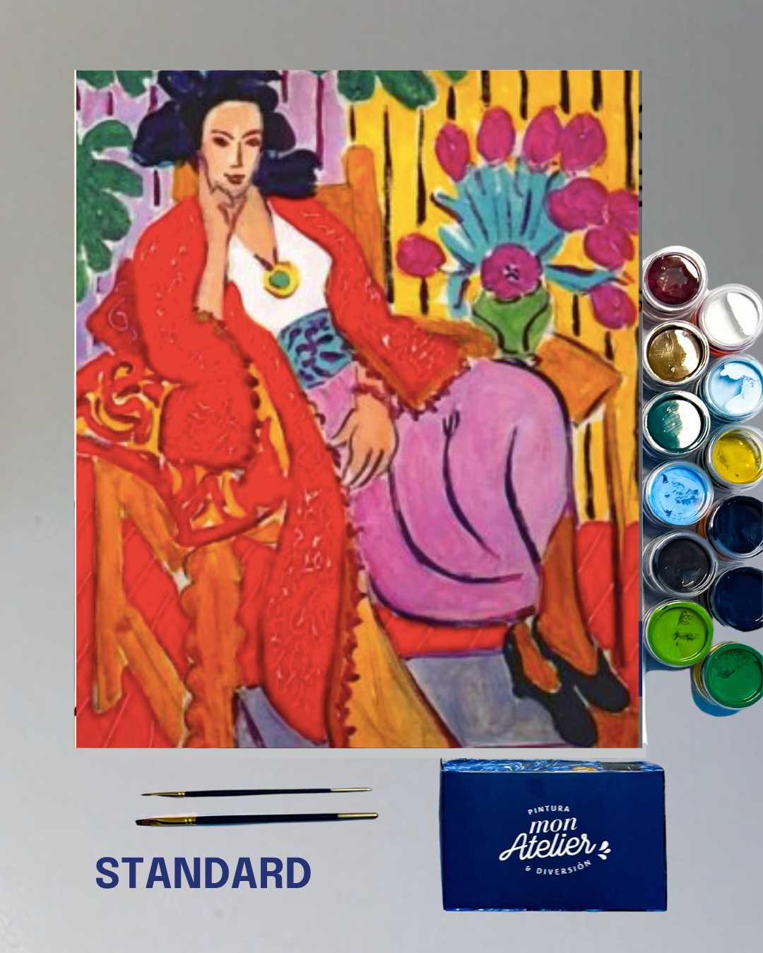 PINTURA POR NÚMERO - HENRI MATINESSE