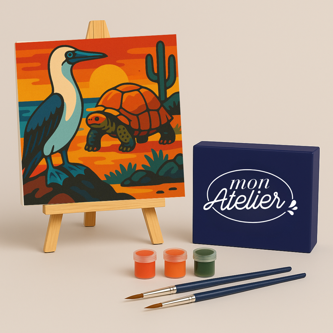 PINTURA POR NÚMEROS 20X20cm C22