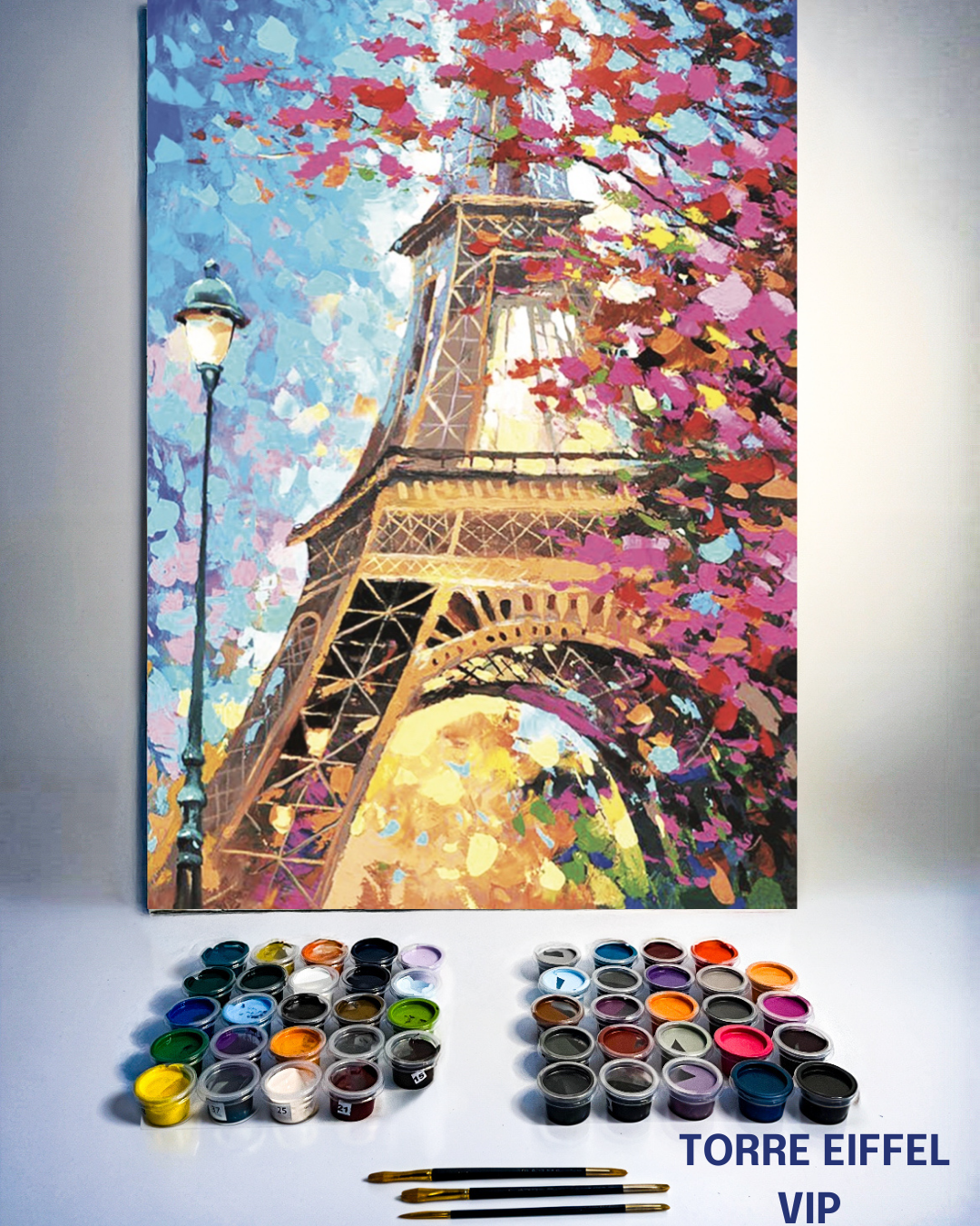 PINTURA POR NÚMEROS - TORRE EIFFEL