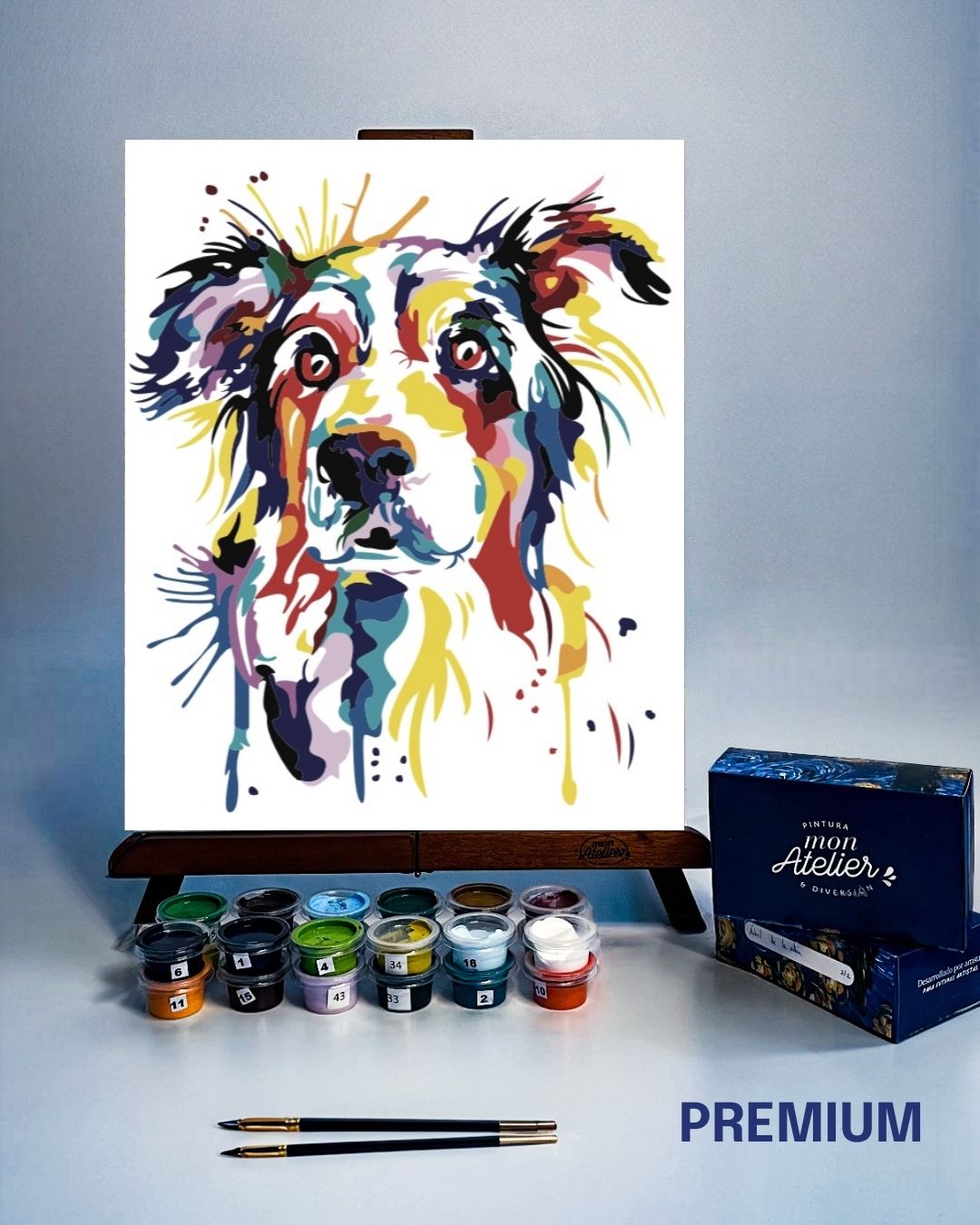 PINTURA POR NÚMERO - PERRO #6