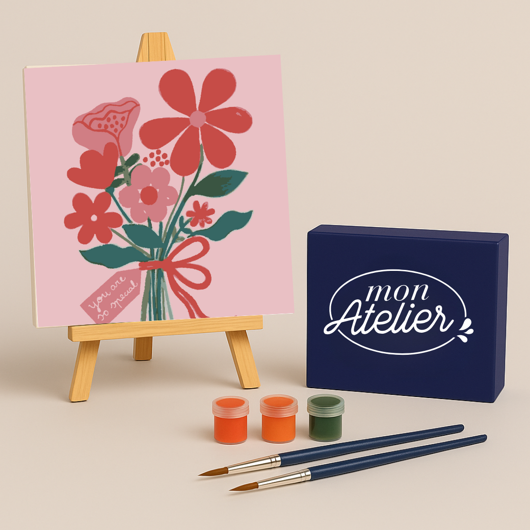 PINTURA POR NÚMEROS 20X20cm C23