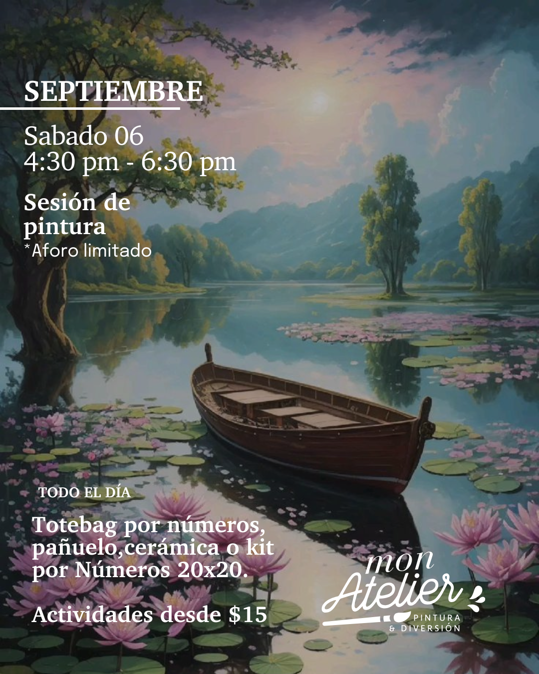 Actividad de Pintura en Quito – Sábado 06 de Septiembre