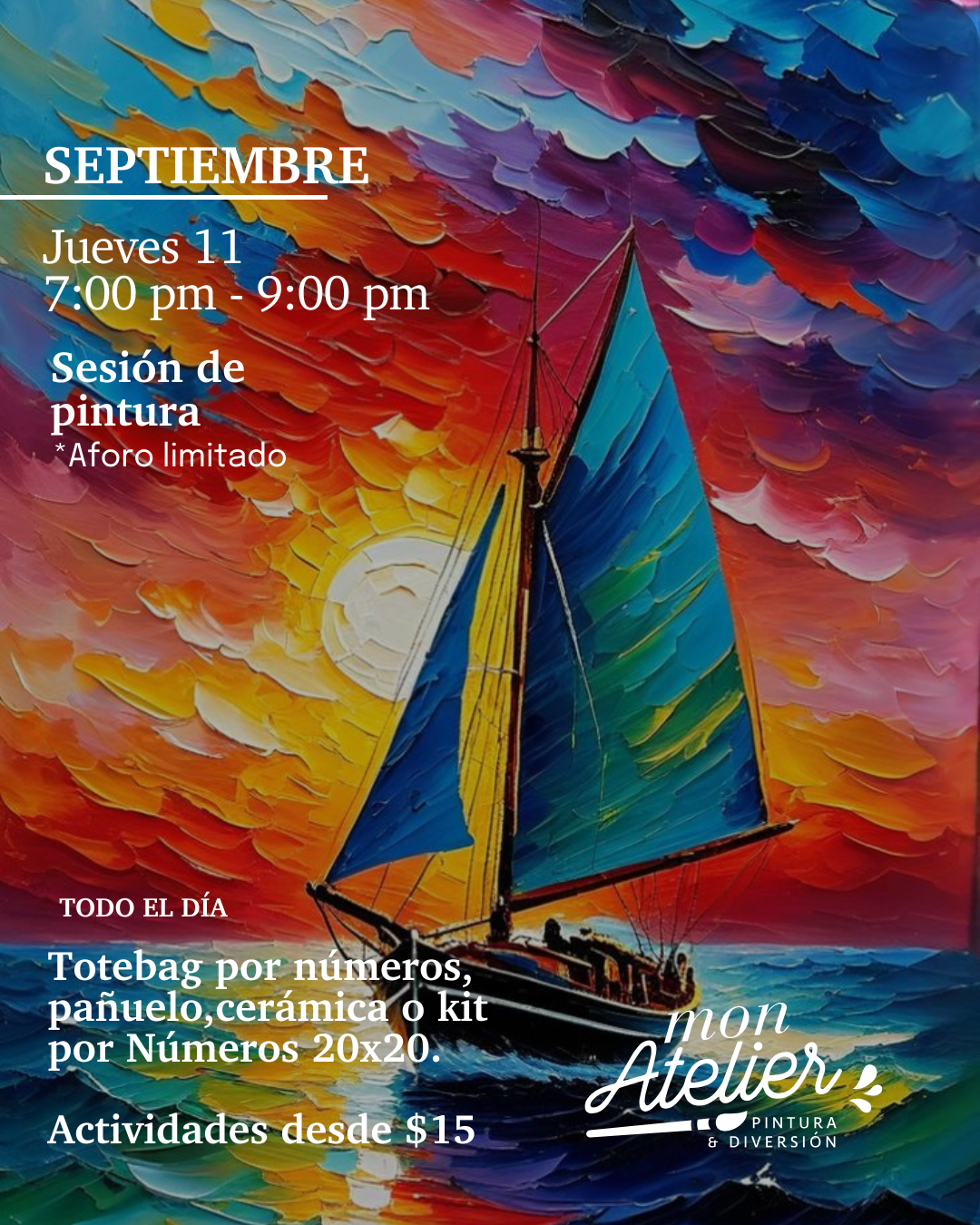 Actividad de Pintura en Quito – Jueves 11 de Septiembre