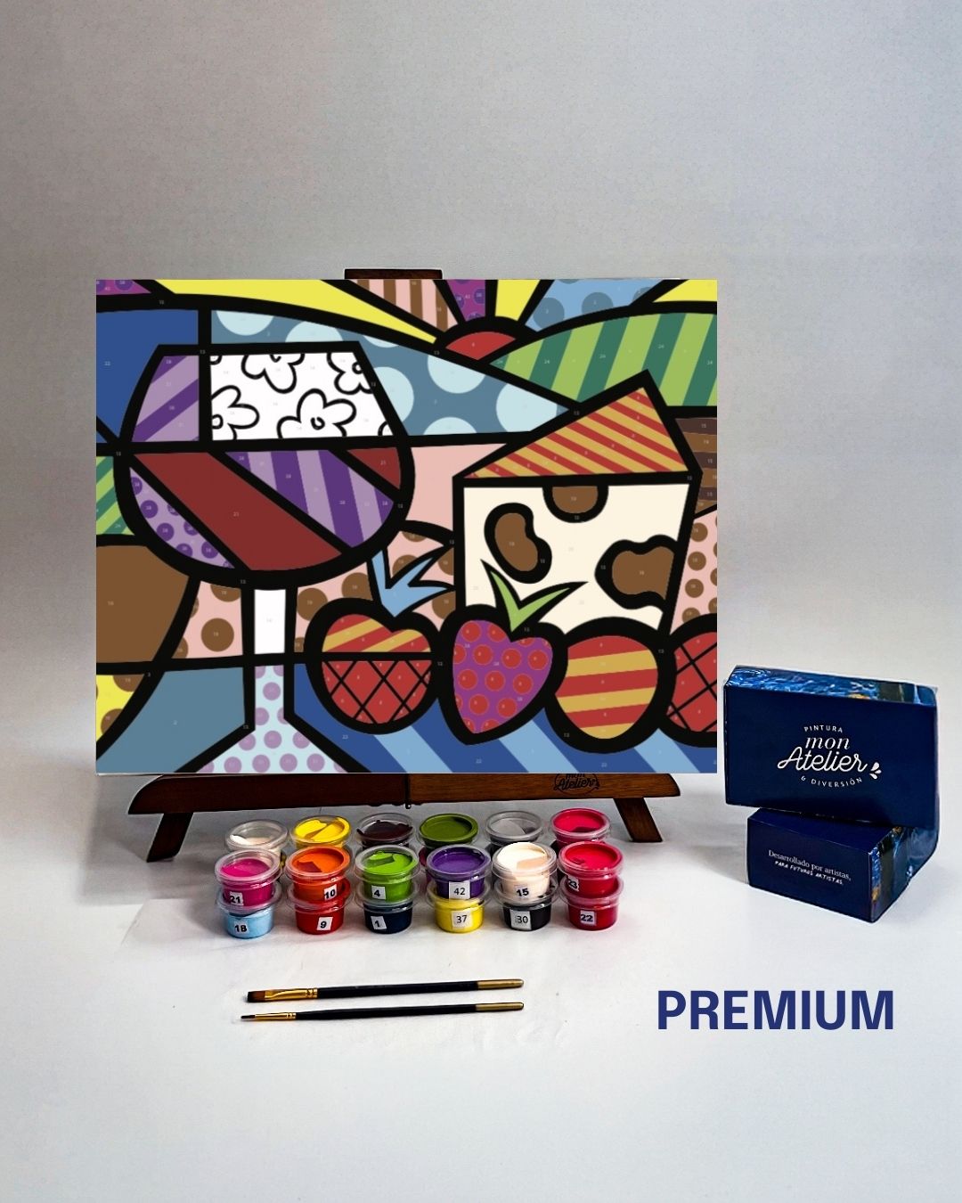 PINTURA POR NÚMERO- COPA BRITO