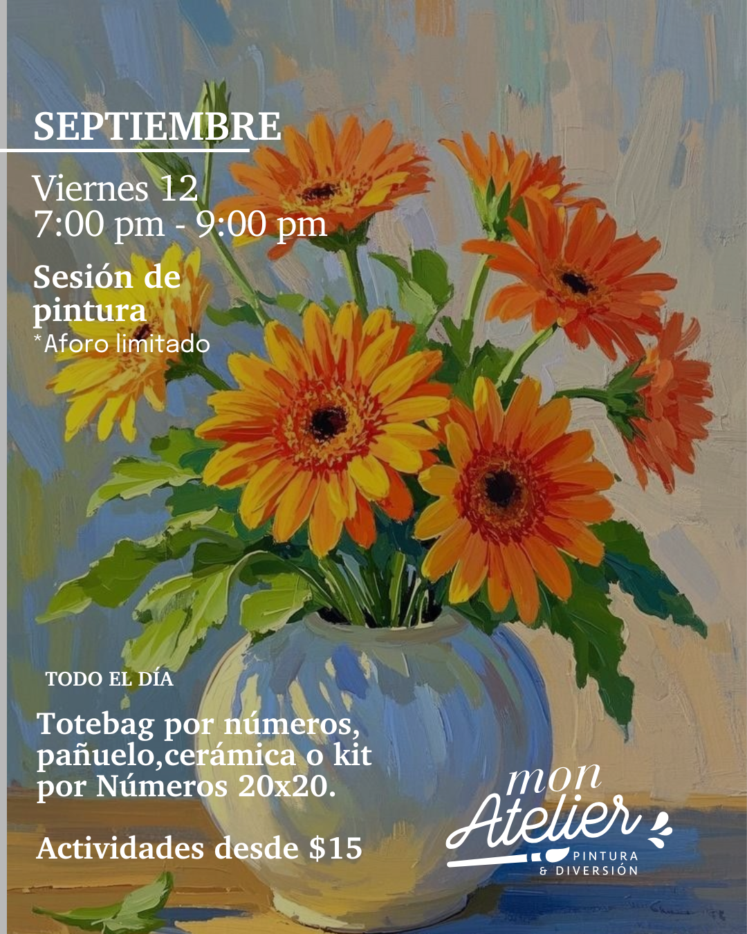 Actividad de Pintura en Quito – Viernes 12 de Septiembre