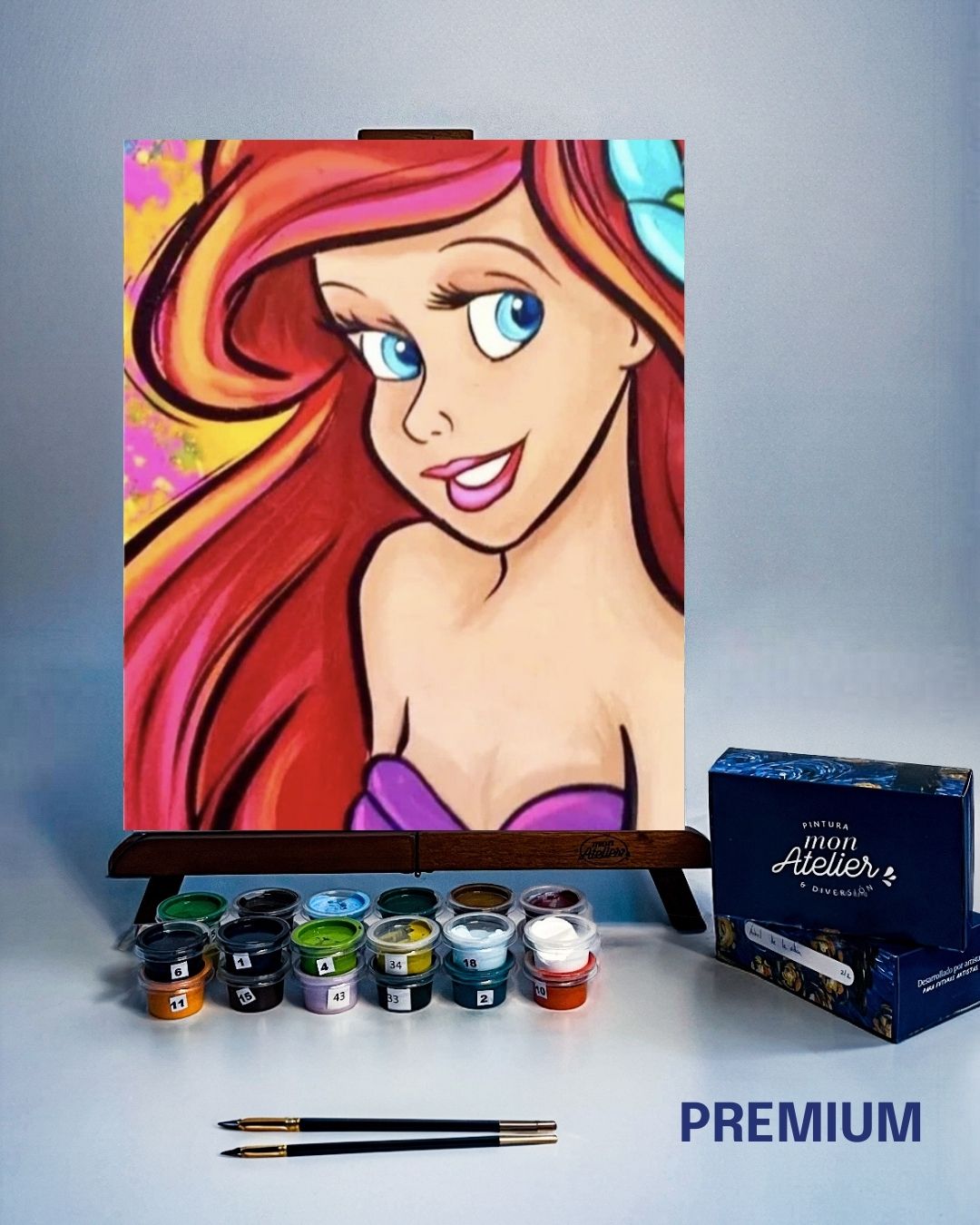 PINTURA POR NÚMERO - ARIEL