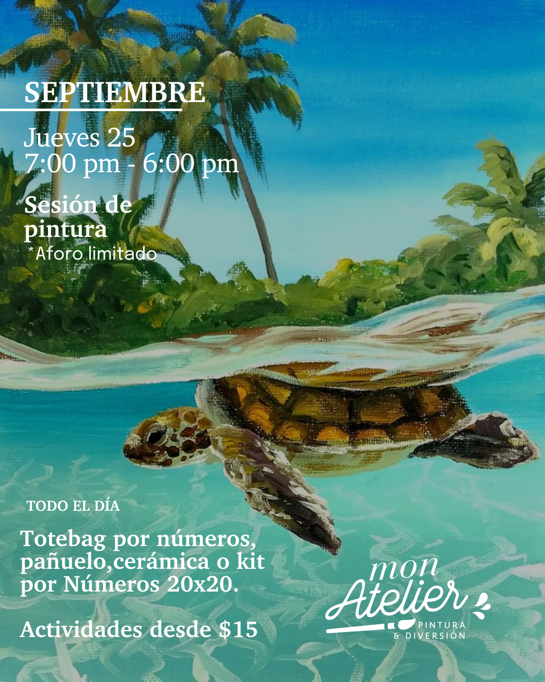 Actividad de Pintura en Quito – Jueves 25 de Septiembre
