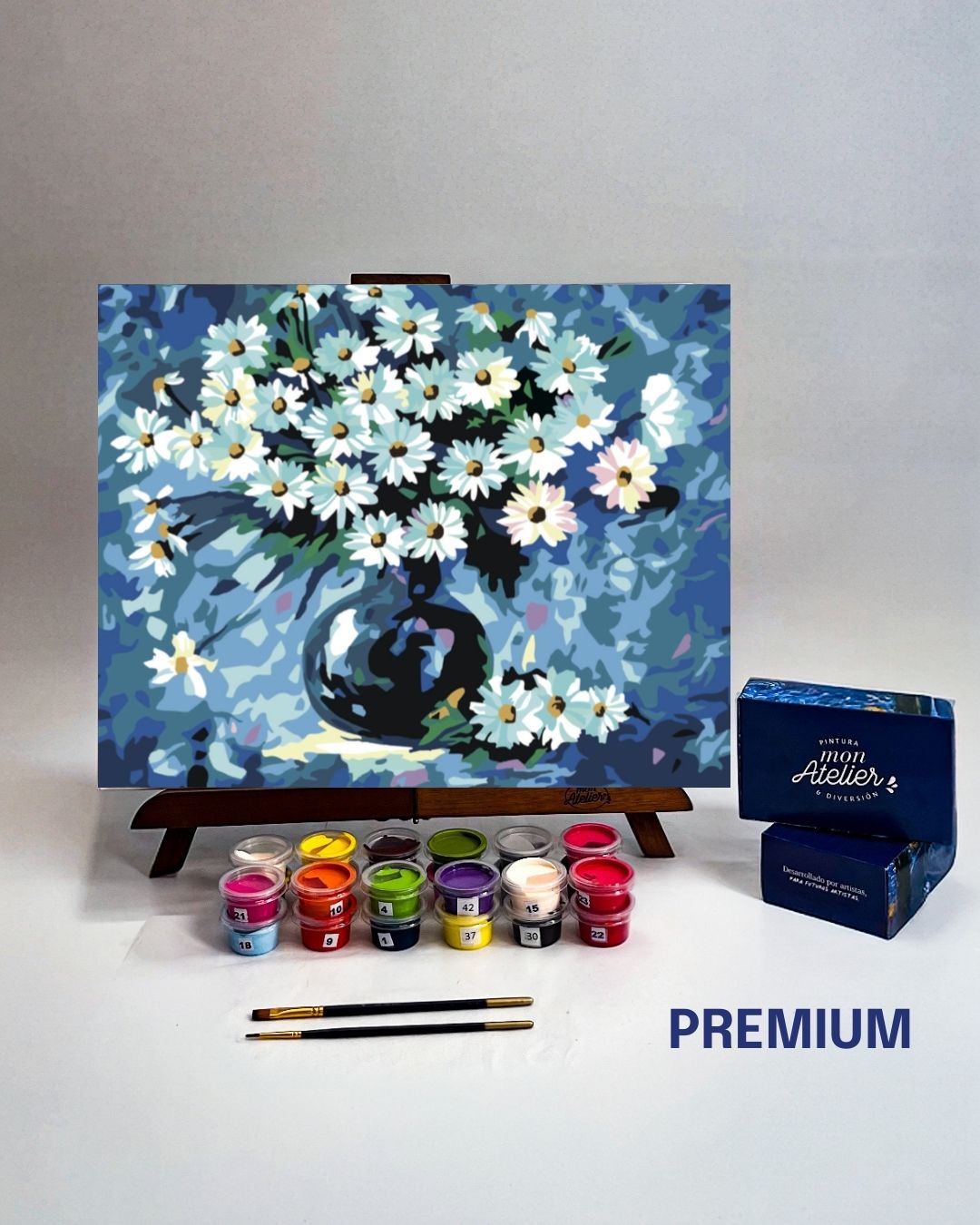 PINTURA POR NÚMERO - FLORERO