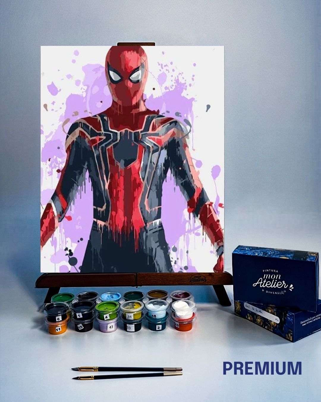 PINTURA POR NÚMERO - SPIDERMAN