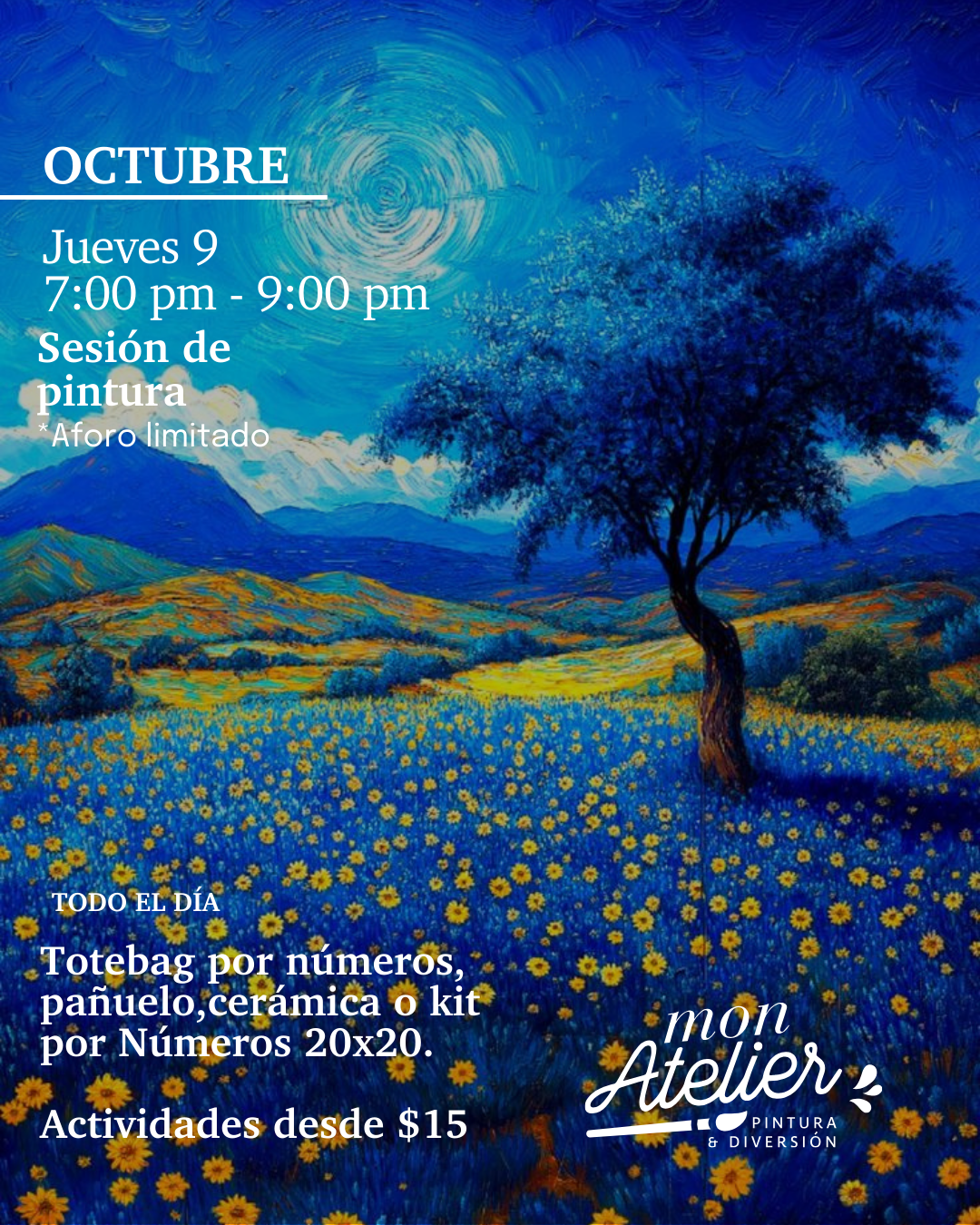 Actividad de Pintura en Quito – Jueves 09 de Octubre