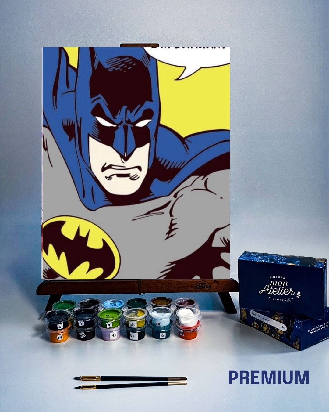 PINTURA POR NÚMERO - BATMAN