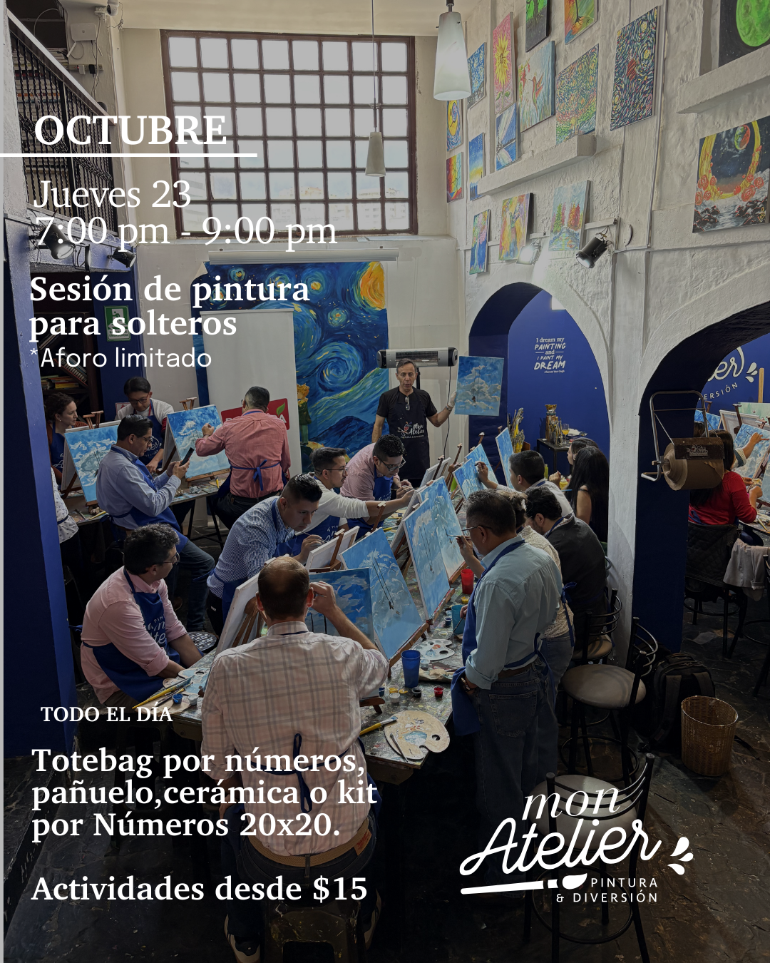 Actividad de Pintura en Quito – Jueves 23 de Octubre