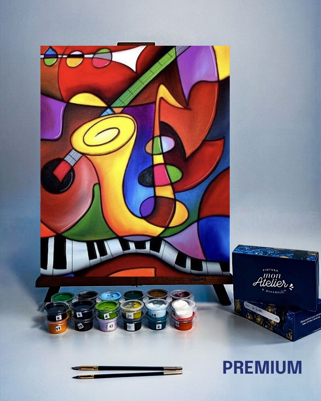 PINTURA POR NÚMERO - JAZZ COLOR