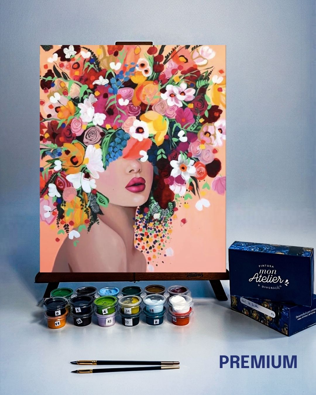 PINTURA POR NÚMERO- EL FLORAL
