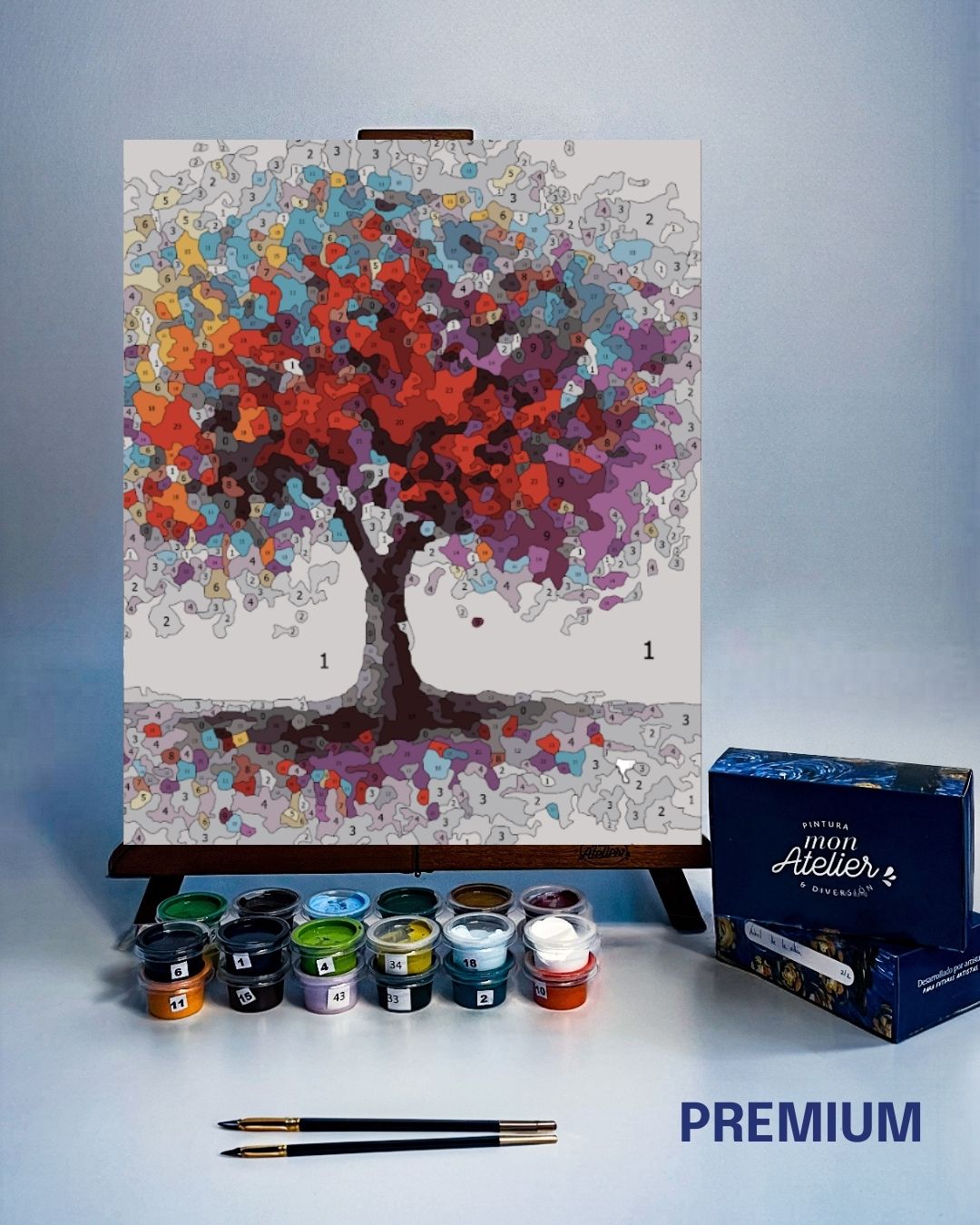 PINTURA POR NÚMERO - ARBOL DE LA VIDA