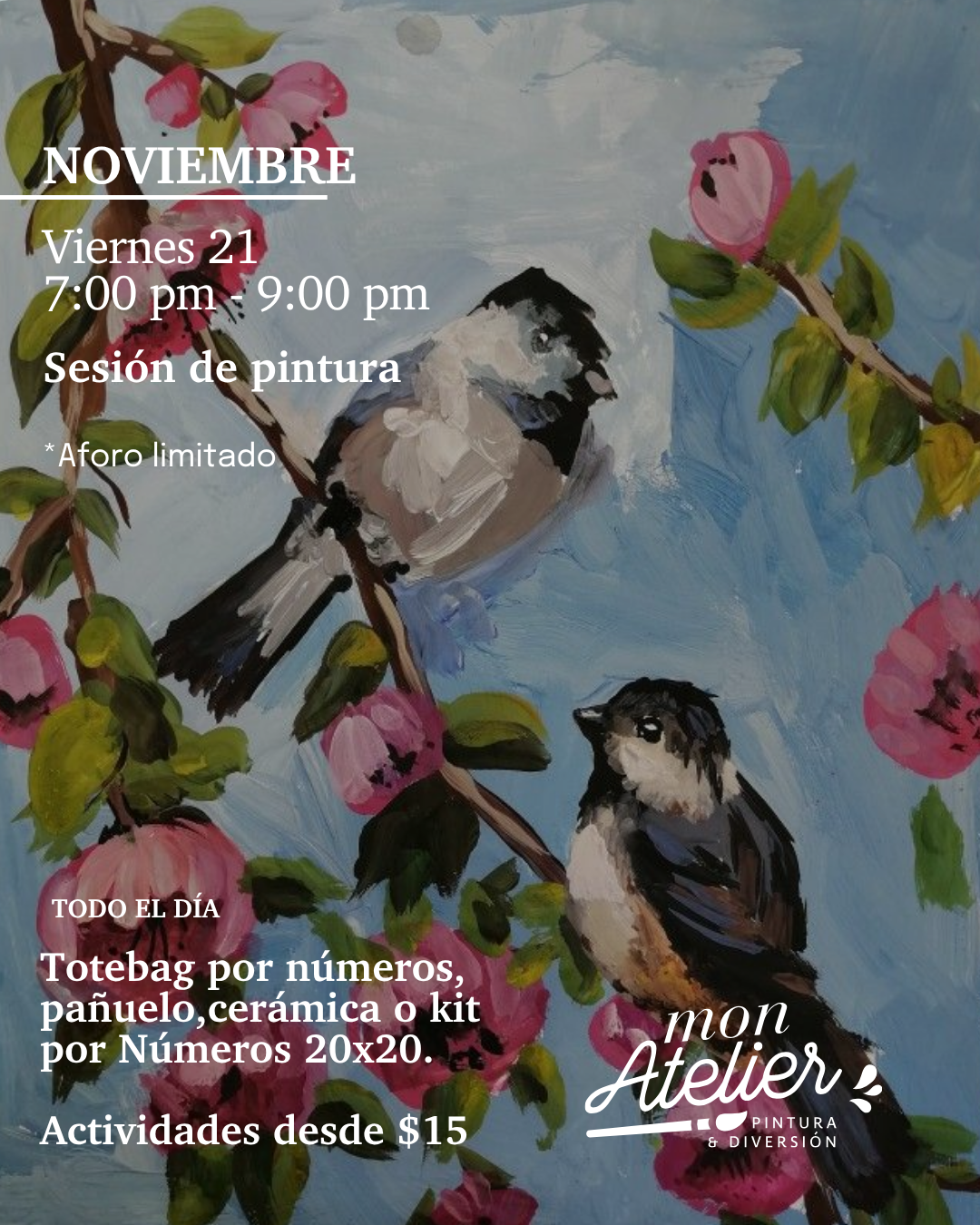 Actividad de Pintura en Quito – Viernes 21 de Noviembre