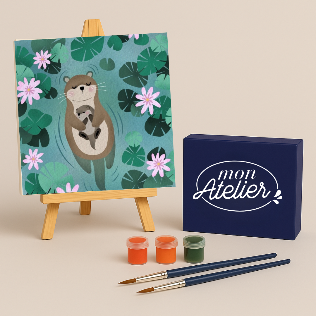 PINTURA POR NÚMEROS 20X20cm C28