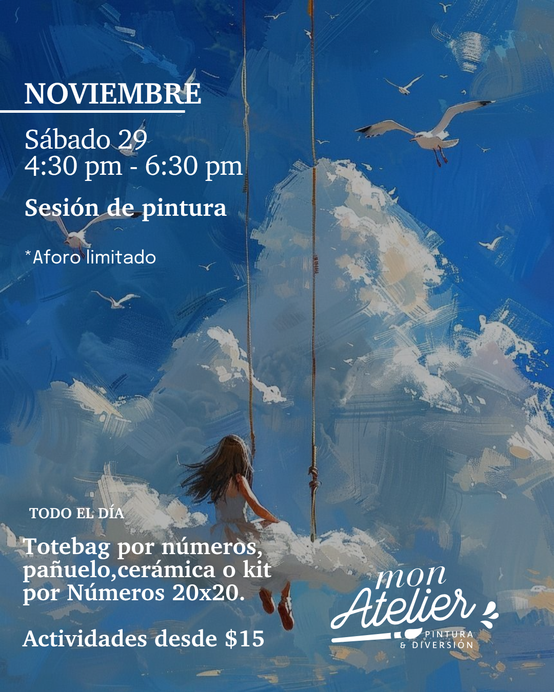 Actividad de Pintura en Quito – Sábado 29 de Noviembre