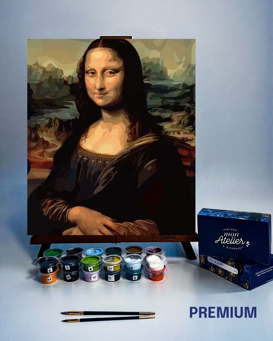 PINTURA POR NÚMERO - MONALISA