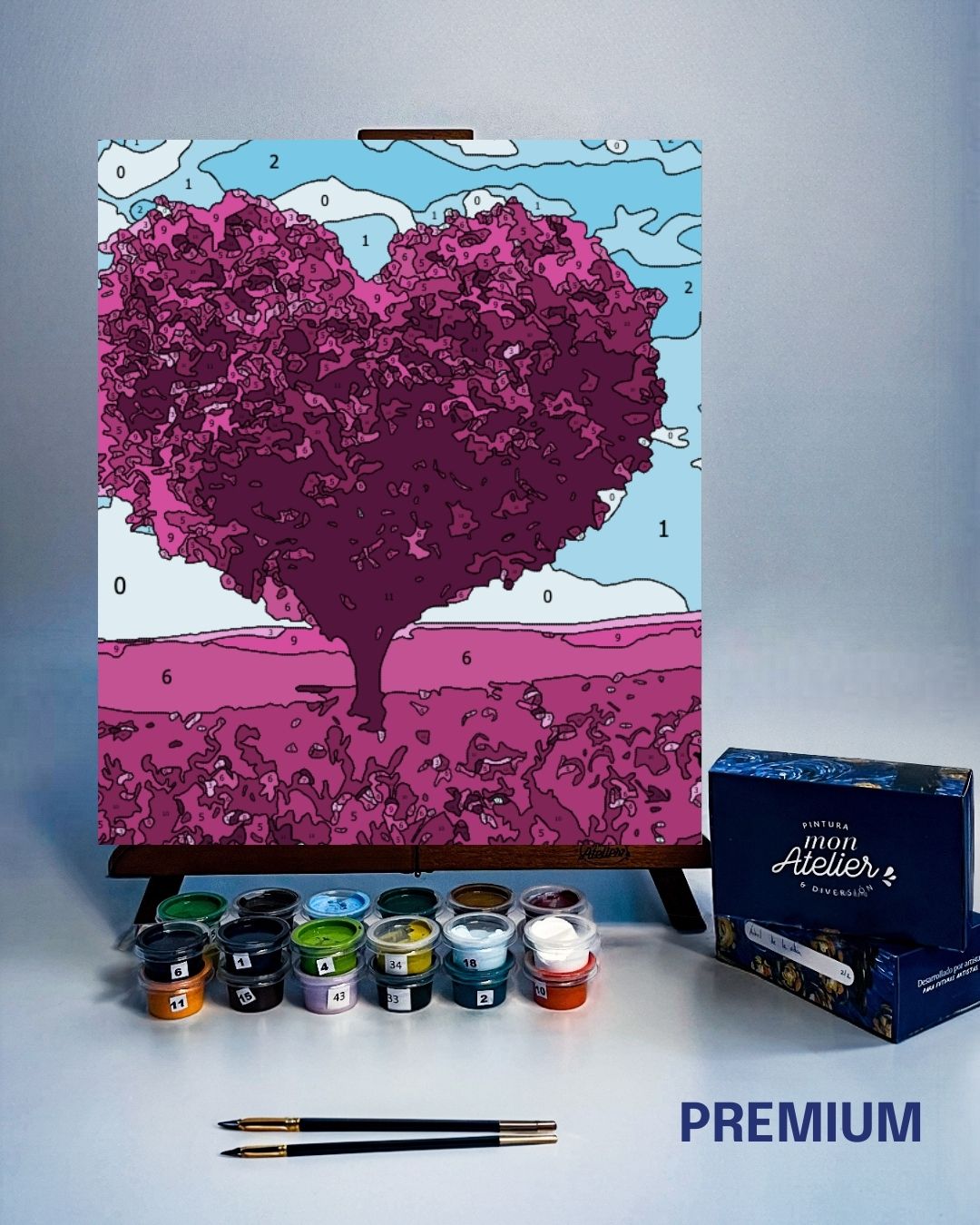 PINTURA POR NÚMERO - LOVE