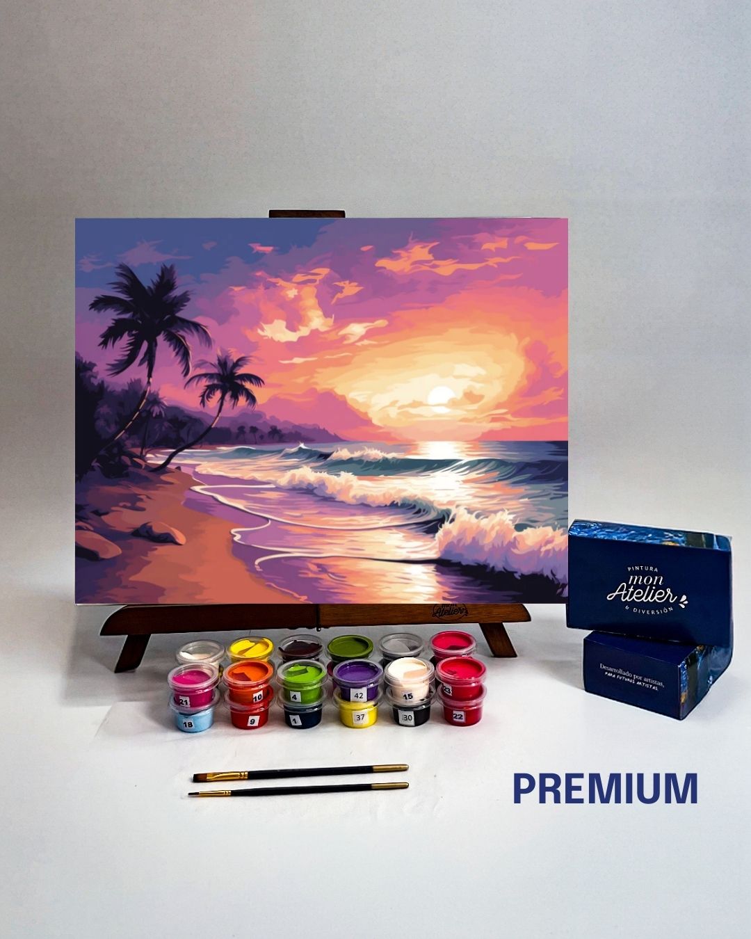 PINTURA POR NÚMERO - LA PLAYA