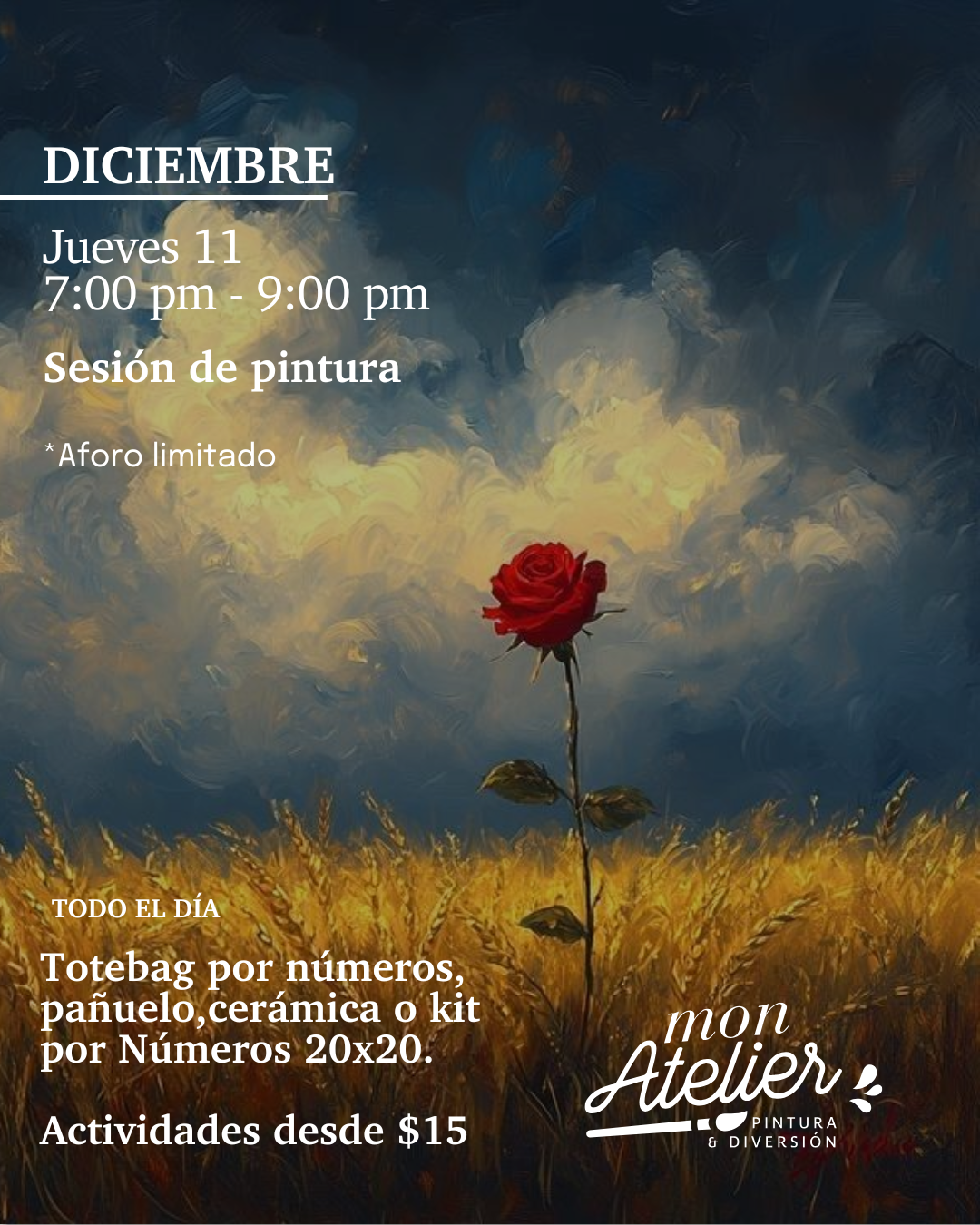 Actividad de Pintura en Quito – Jueves 11 de Diciembre