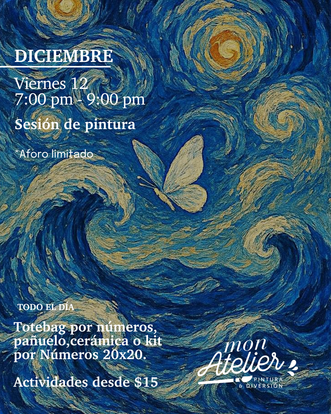 Actividad de Pintura en Quito – Viernes 12 de Diciembre