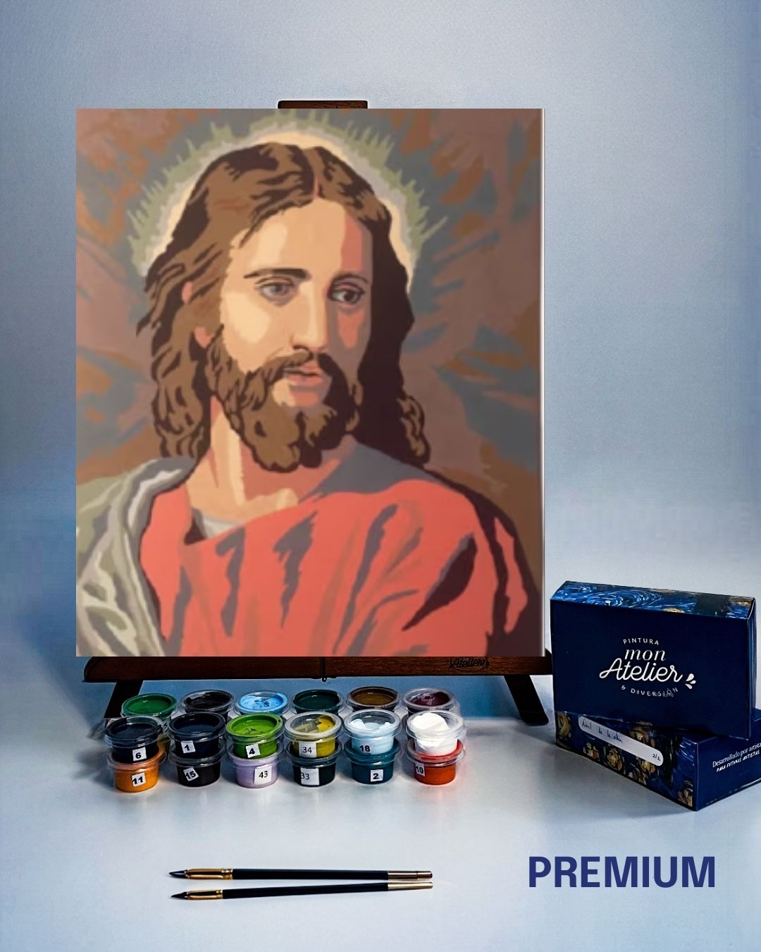 PINTURA POR NÚMERO - JESUS
