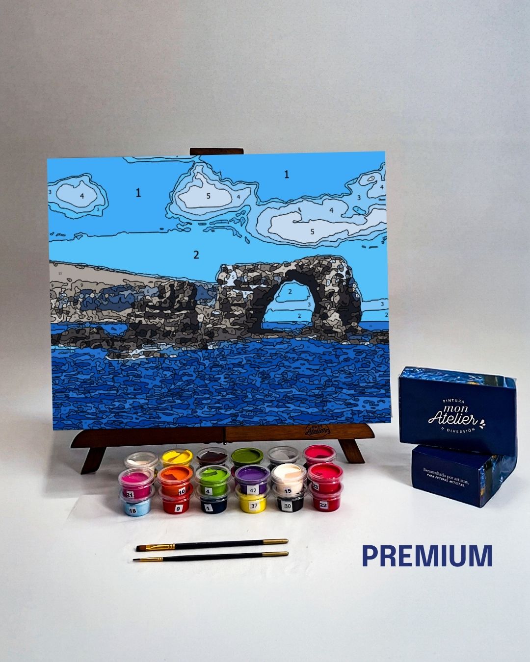 PINTURA POR NÚMERO - ARCO DE DARWIN