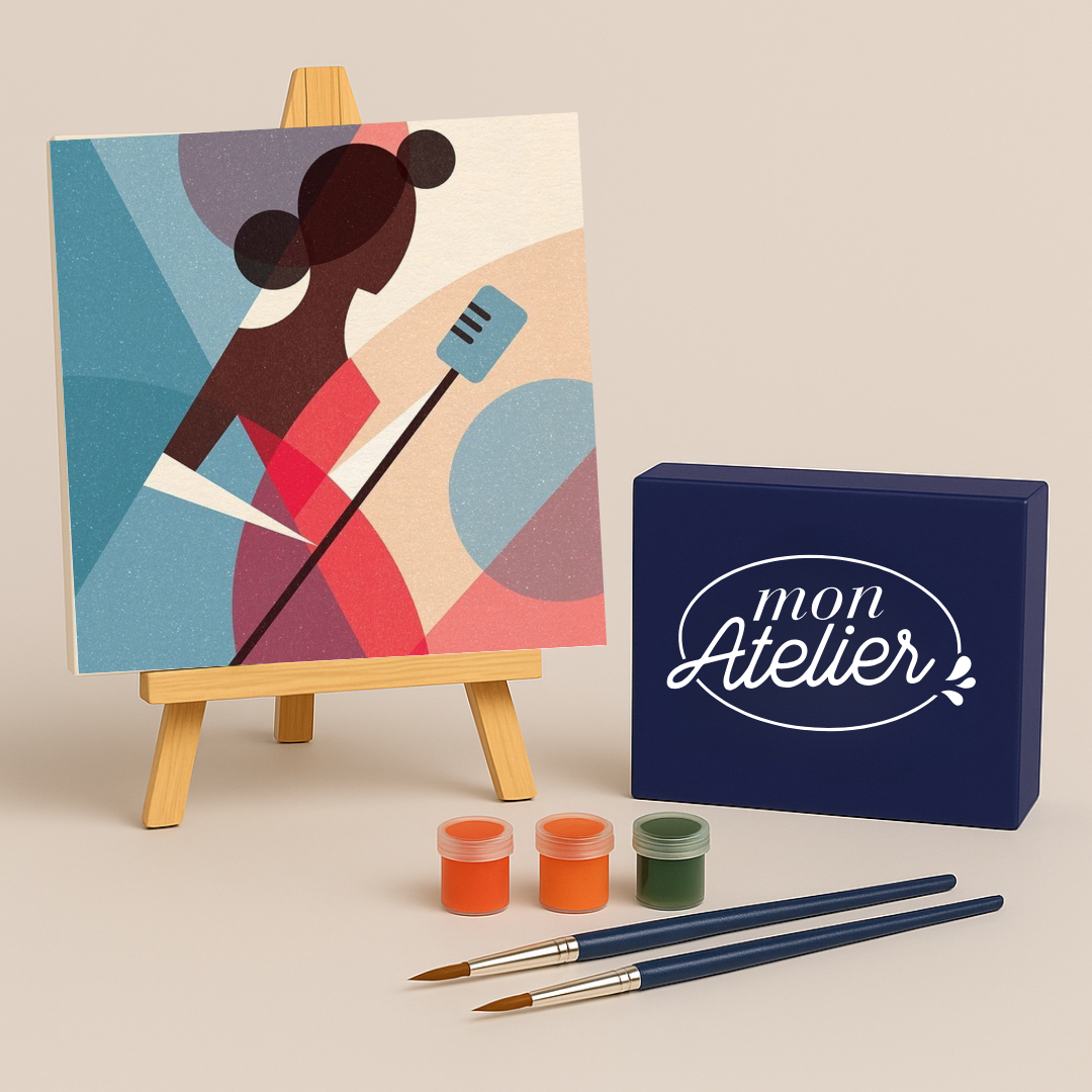 PINTURA POR NÚMEROS 20X20cm C13