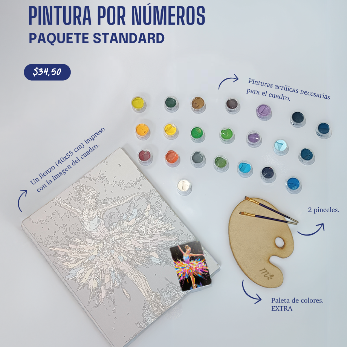 PINTURA POR NÚMERO - MARYLIN MONROE