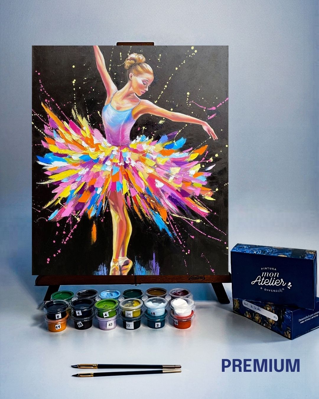 PINTURA POR NÚMERO - Bailarina