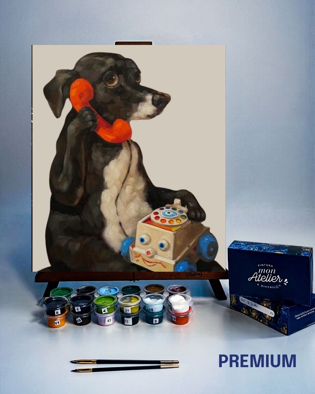 PINTURA POR NÚMERO - FUI YO ?