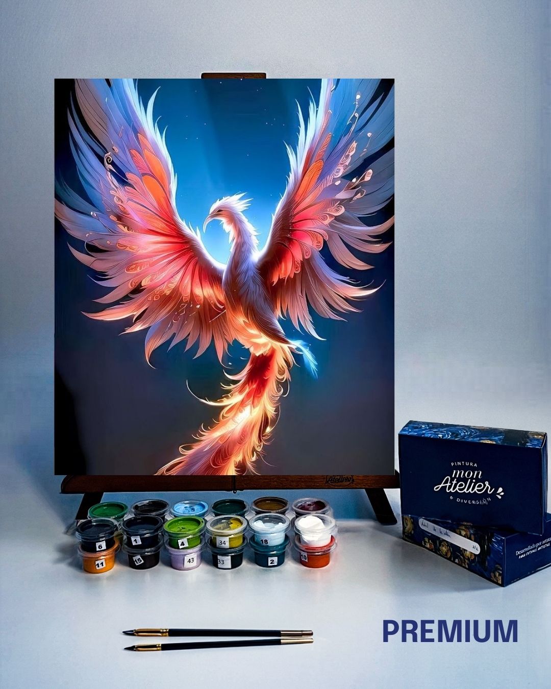 PINTURA POR NÚMERO - FENIX