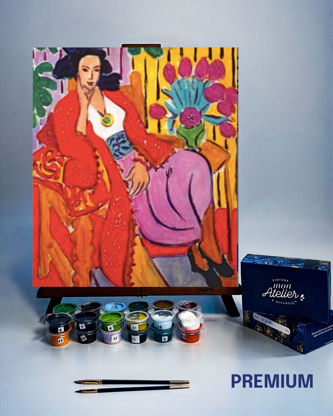 PINTURA POR NÚMERO - HENRI MATINESSE