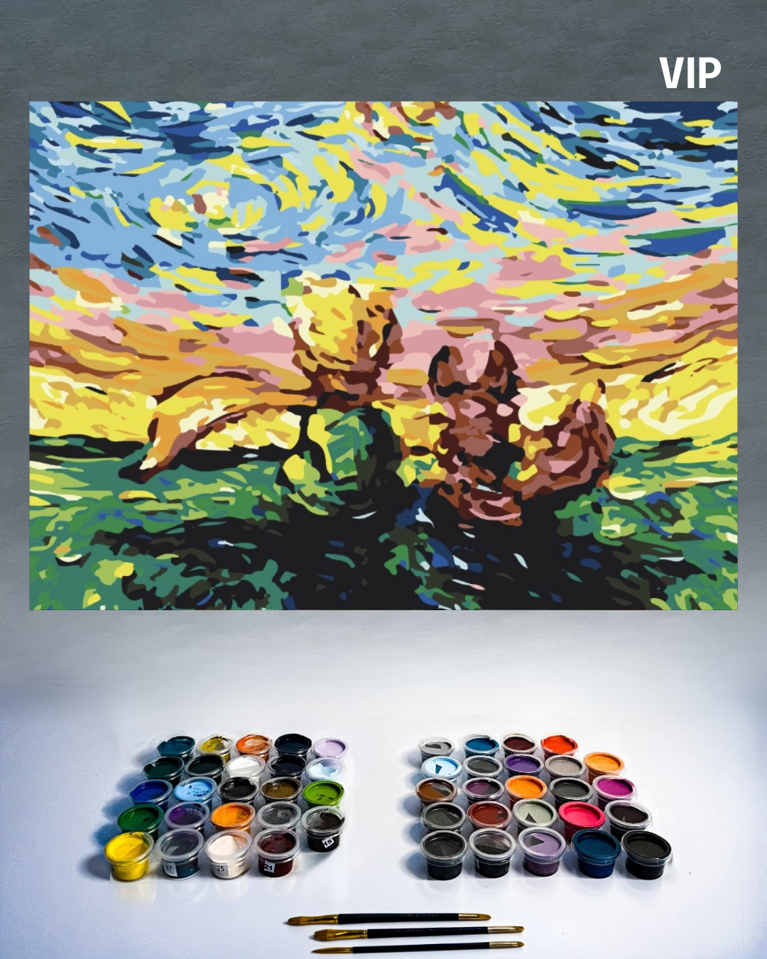 PINTURA POR NÚMERO - PRINCIPITO