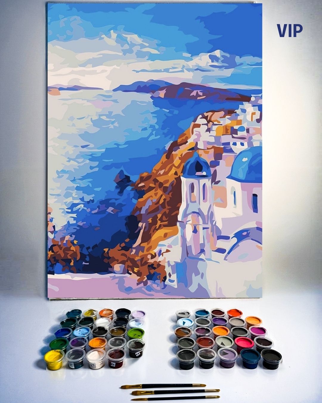PINTURA POR NÚMERO VIP - SANTORINI