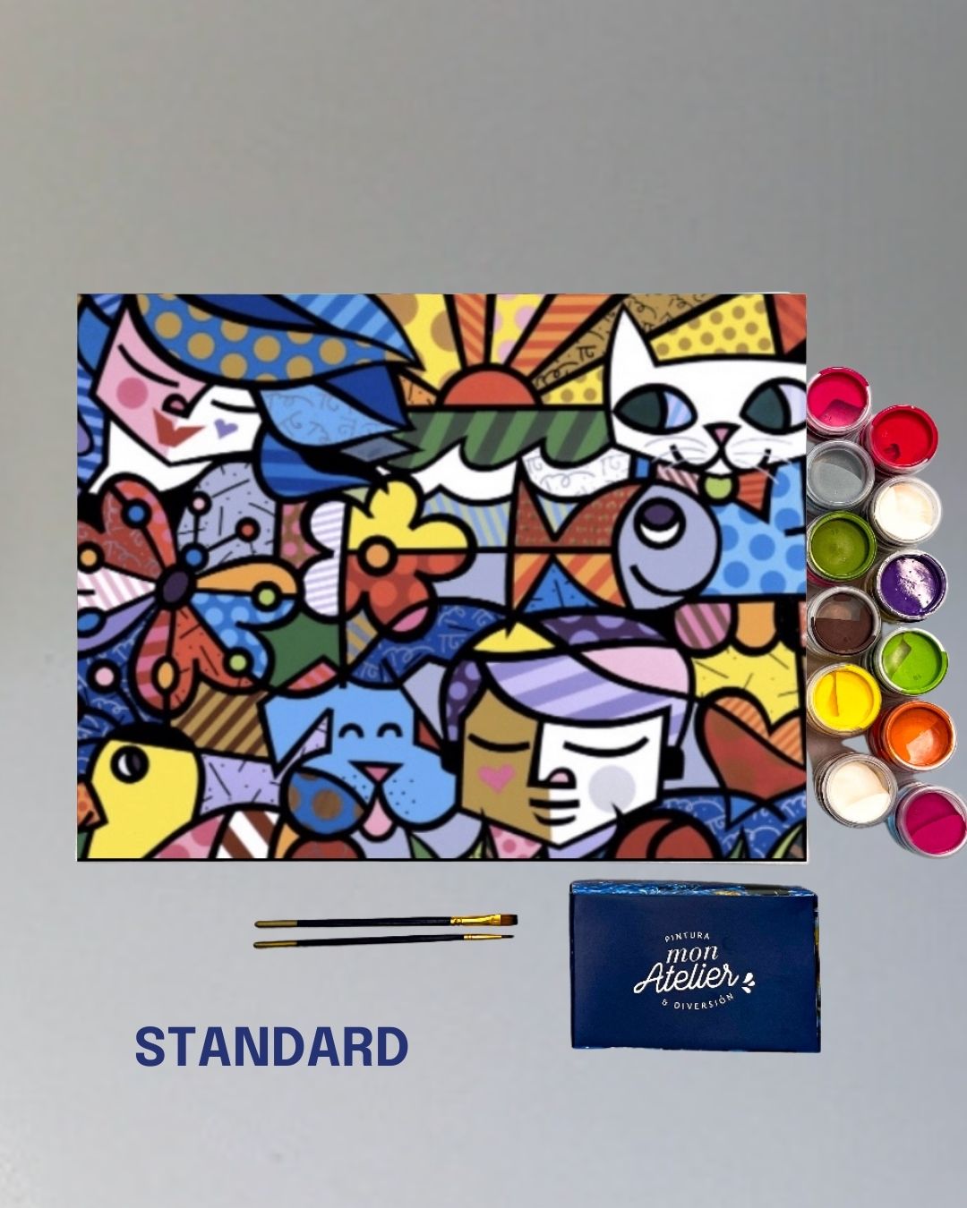 PINTURA POR NÚMERO STANDARD - BRITO COLLAGE