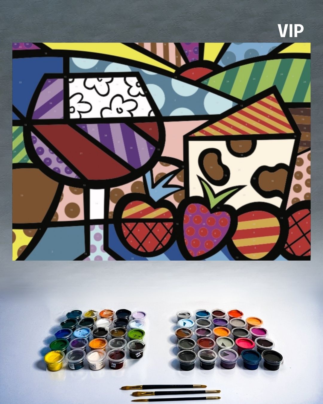 PINTURA POR NÚMERO VIP - COPA BRITO