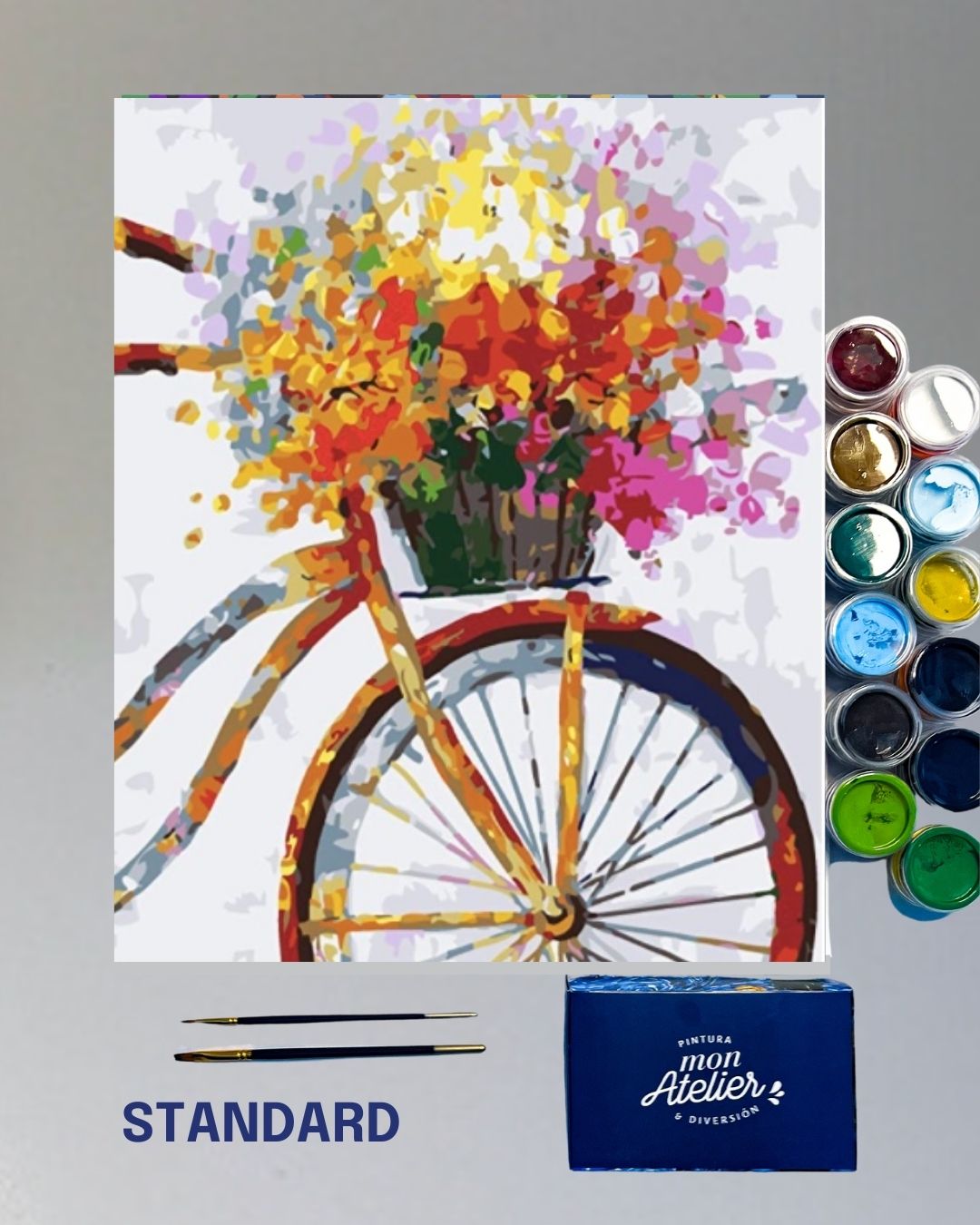 PINTURA POR NÚMERO STANDARD - BICICLETA