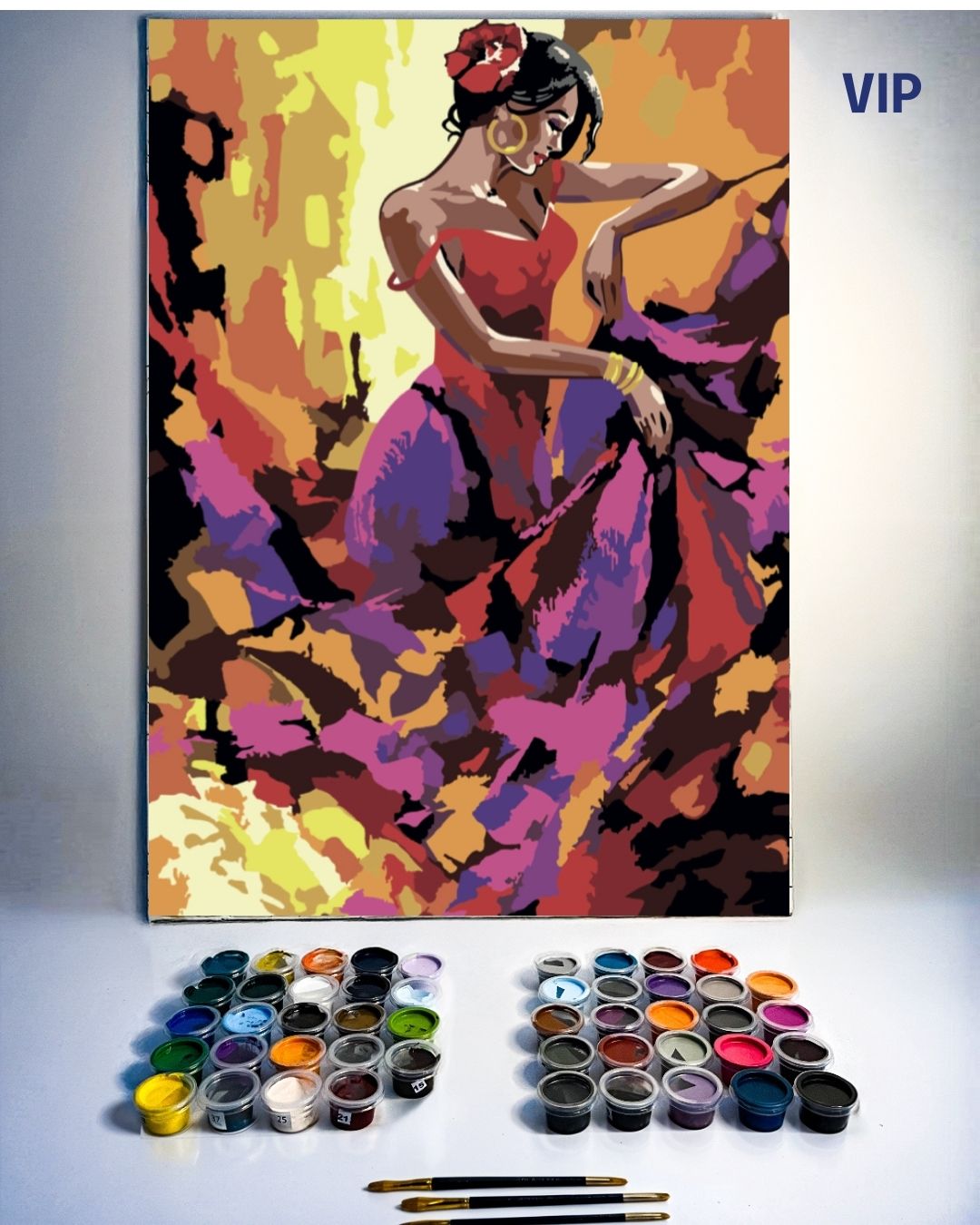 PINTURA POR NÚMERO VIP - DANZANTE