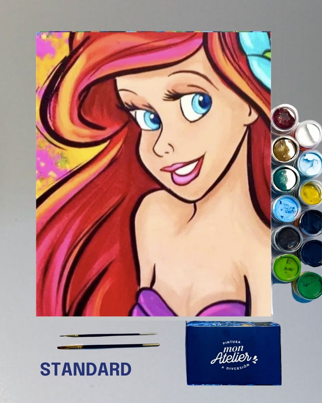 PINTURA POR NÚMERO STANDARD - ARIEL