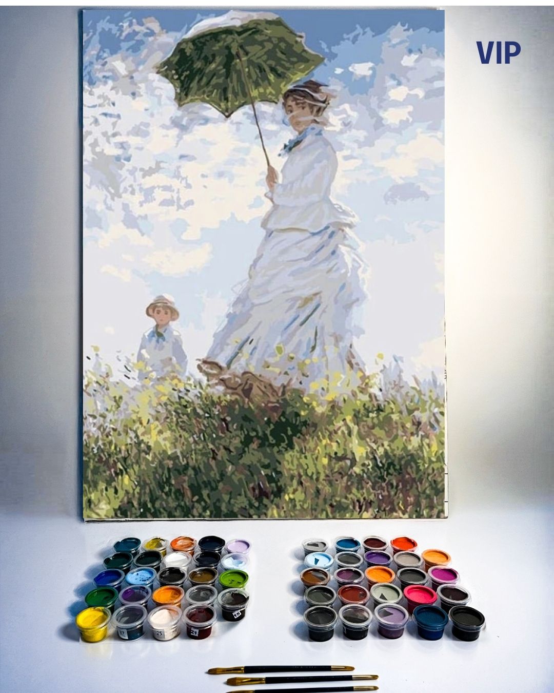 PINTURA POR NÚMERO VIP - MONET