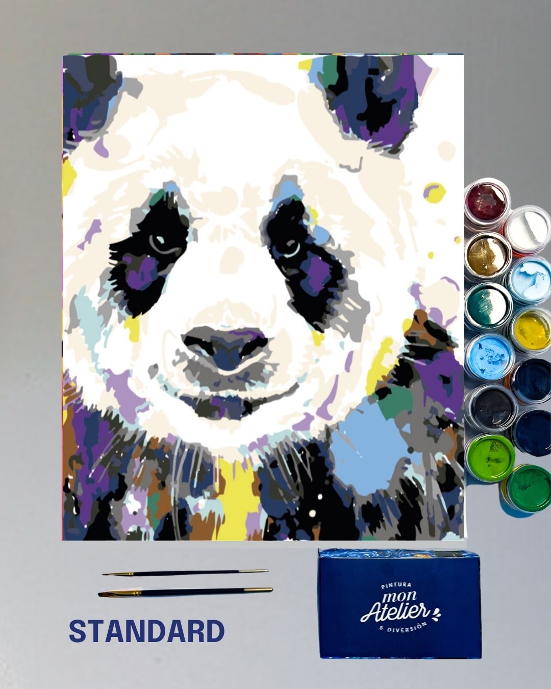 PINTURA POR NÚMERO STANDARD - PANDA