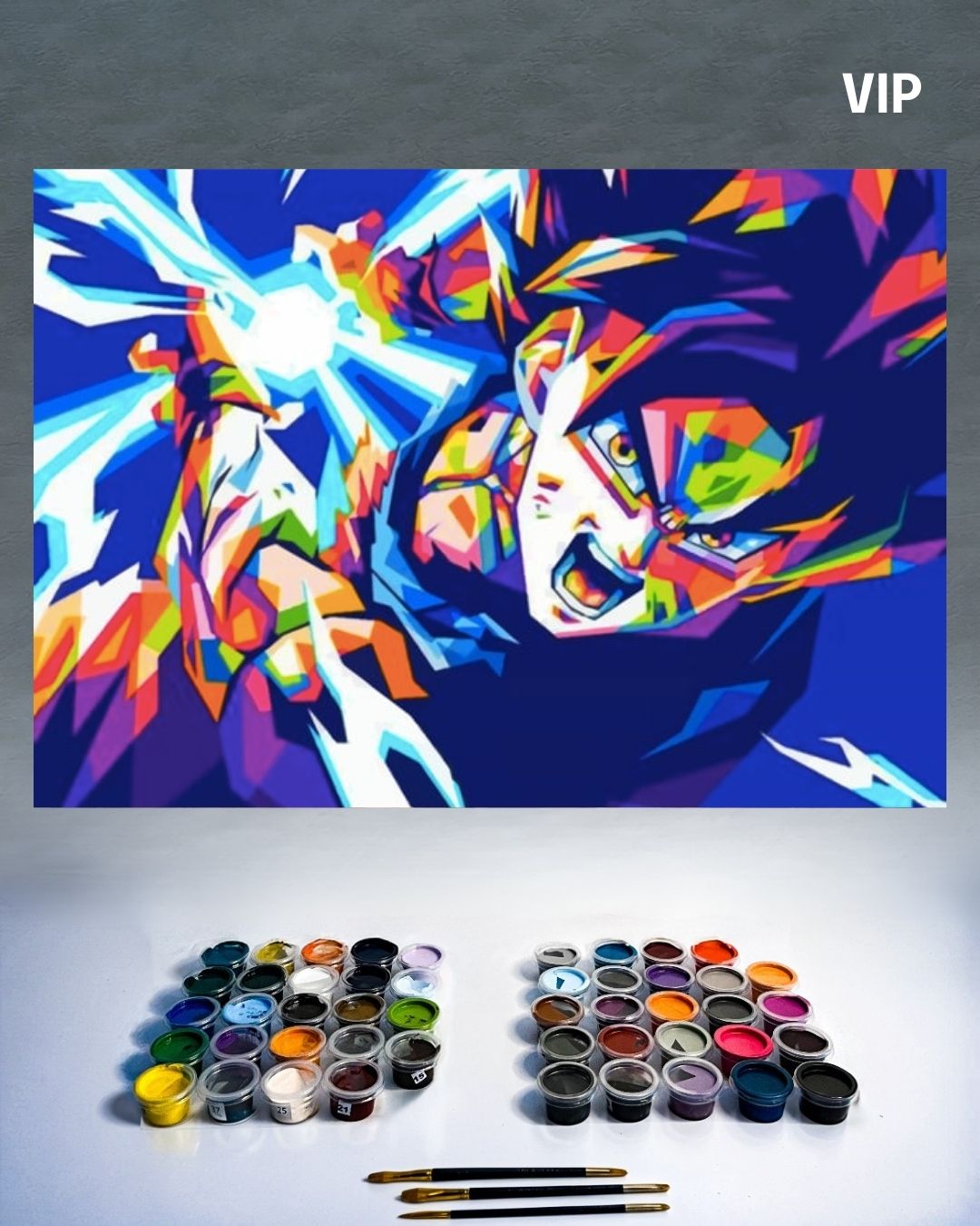 PINTURA POR NÚMERO VIP - GOKU UL