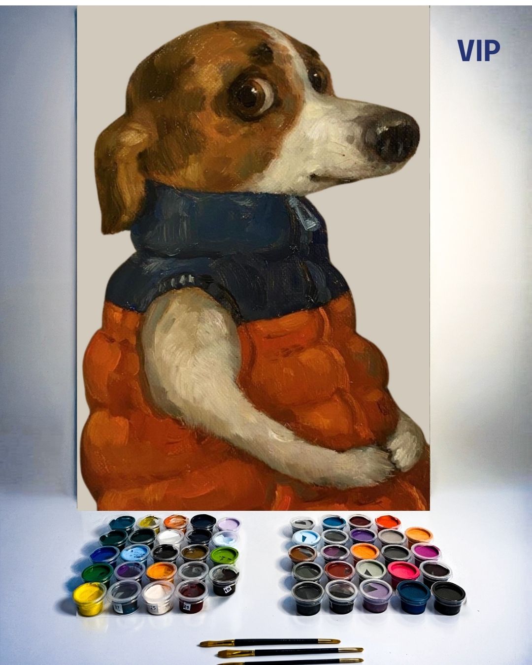 PINTURA POR NÚMERO VIP - CULPABLE SIN RAZON