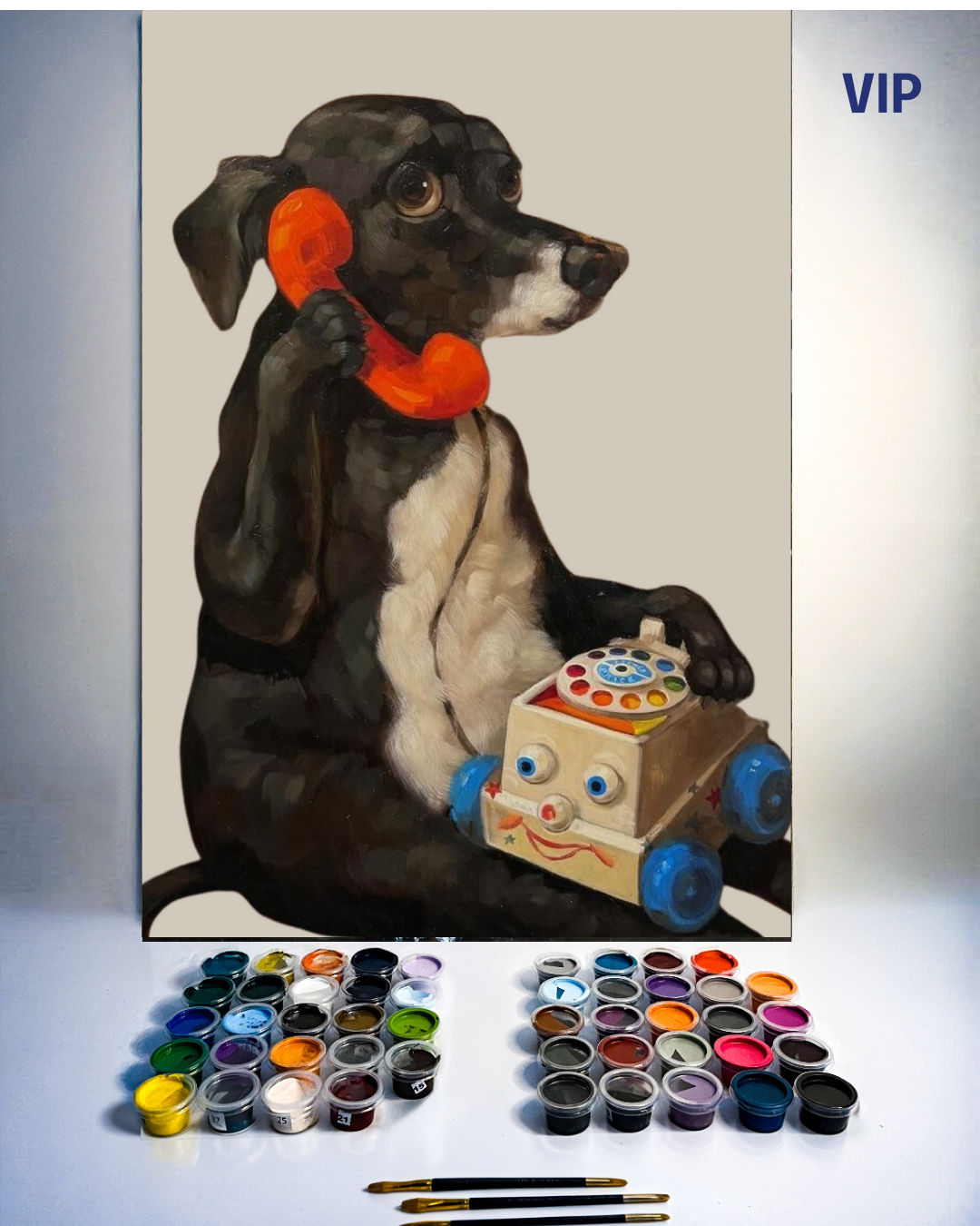 PINTURA POR NÚMERO - FUI YO ?