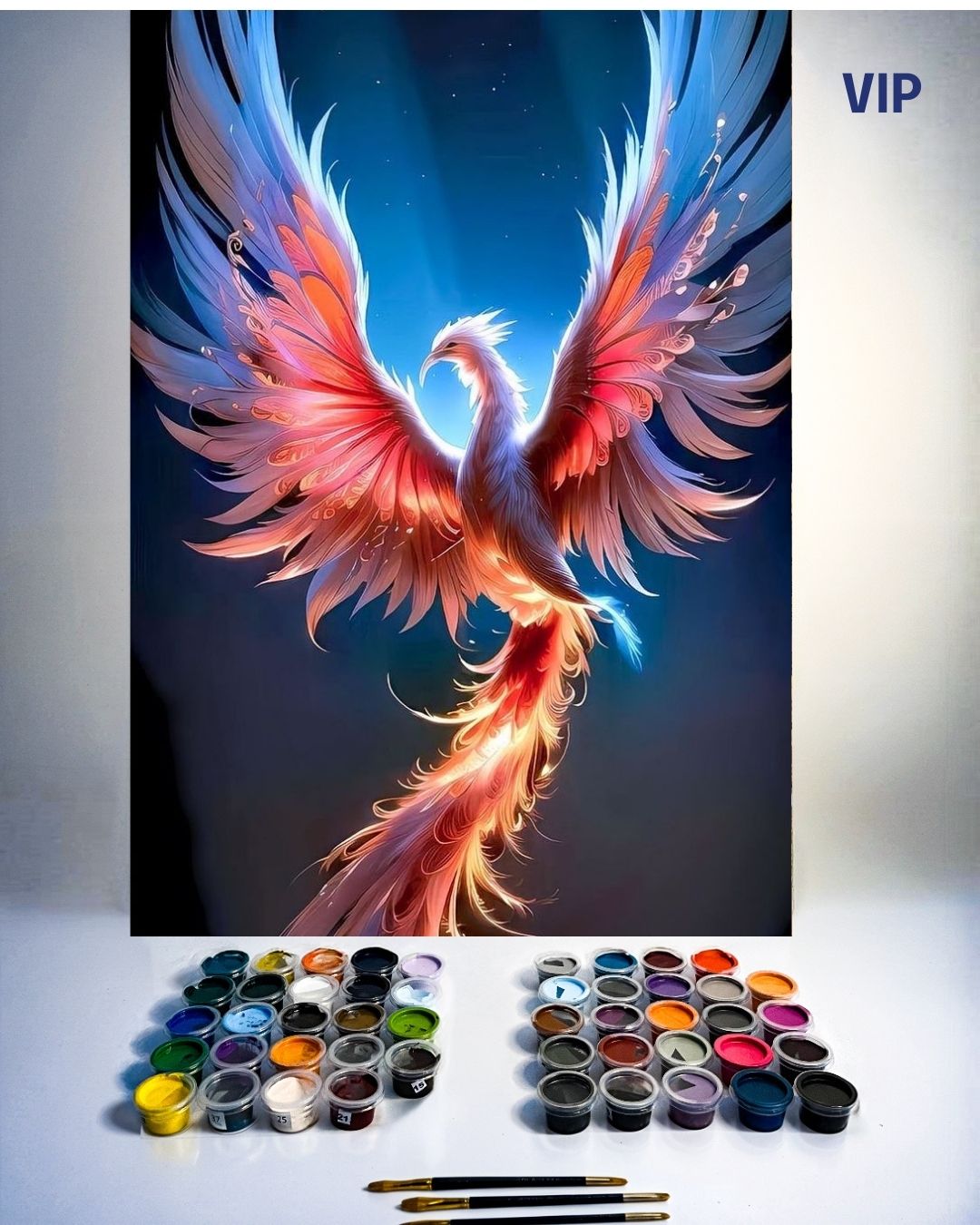 PINTURA POR NÚMERO VIP - FENIX