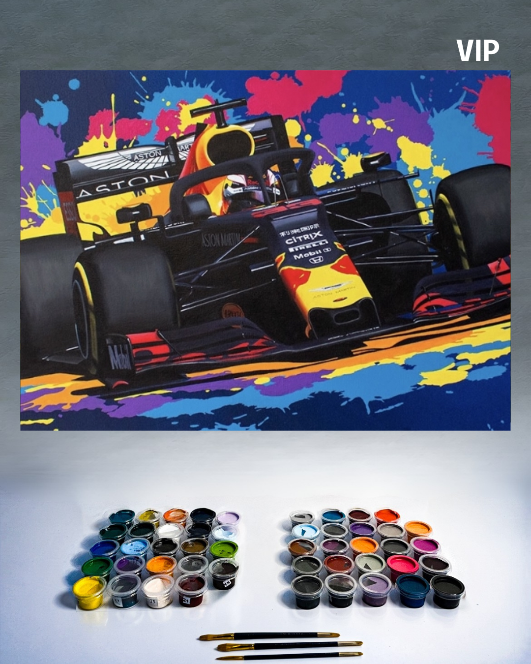 PINTURA POR NÚMERO - SUPER MAX